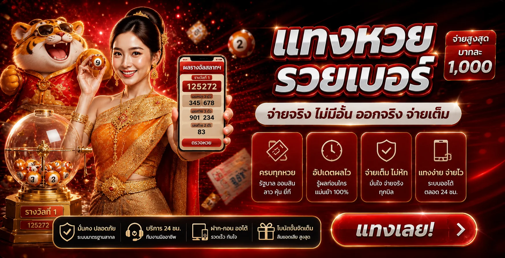 akaone ผลหวยและบริการตรวจผลออนไลน์